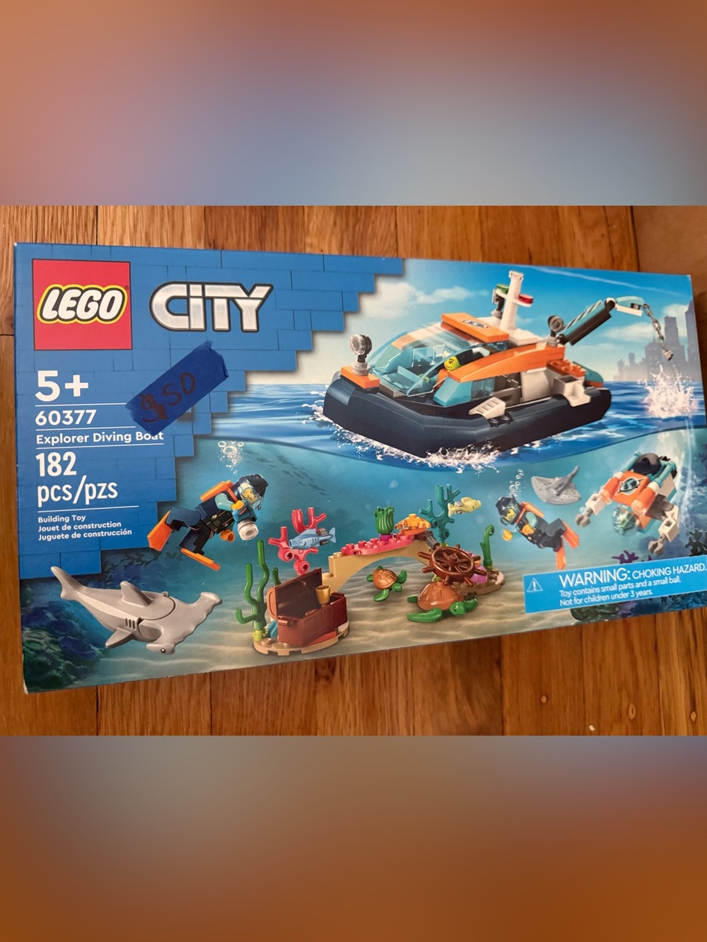 Lego City Explorer Diving Boat Playset - Unopened